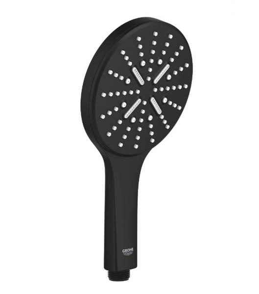 Grohe Rainshower SmartActive håndbruser - 3 spray - Phantom Black