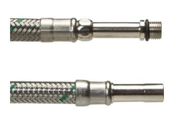 Tilslutningsslange DN8 M10L 10 rør 500 mm - VVS nr.: 744607333