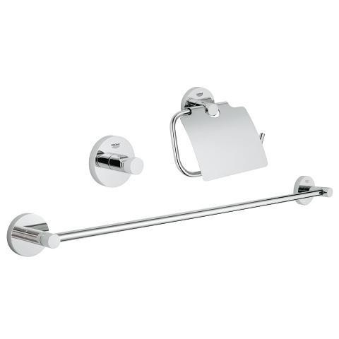 Grohe Essentials tilbehørssæt 3 i 1 - Krom