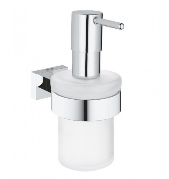 Grohe Essentials Cube Sæbedispenser med holder