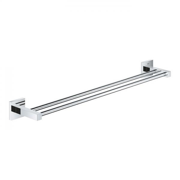 Grohe Start Cube dobbelt håndklædestang - 600 mm - Krom