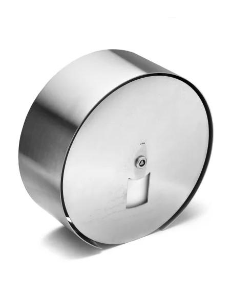 d line Maxi toiletrulleholder - Lille - Slebet rustfrit stål