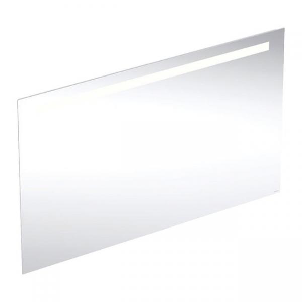 Geberit Option Basic Square spejl m/lys i top - 120 x 70 cm
