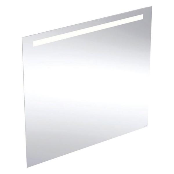 Geberit Option Basic Square spejl m/lys i top - 100 x 90 cm