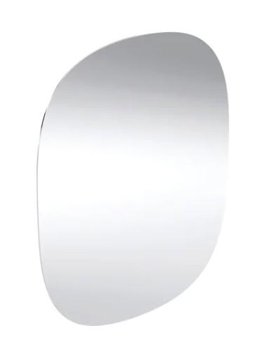 Geberit Option Oval spejl m/backlight - 60x80 cm - Vendbar