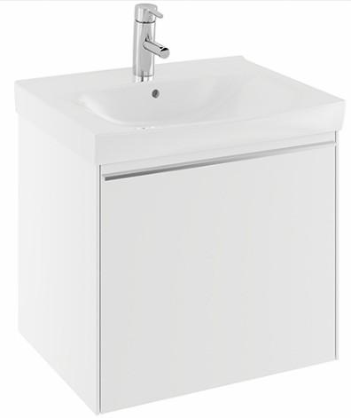 Ifö Sense møbelpakke 60 m/Ifö Spira håndvask og 1 skuffe - Hvid