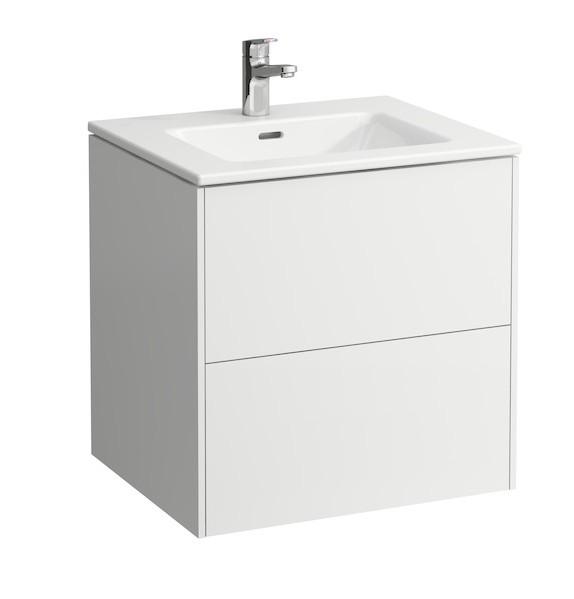 Laufen Base møbelpakke m/slim håndvask - 60 cm - Mat hvid