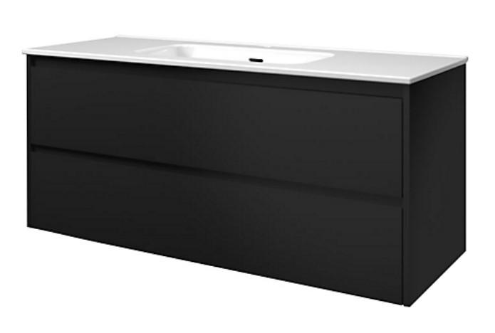 Sanibell Proline møbelsæt 120 m/integrerede greb - Mat sort Sanibell Proline møbelsæt 120 m/integrerede greb - Mat sort