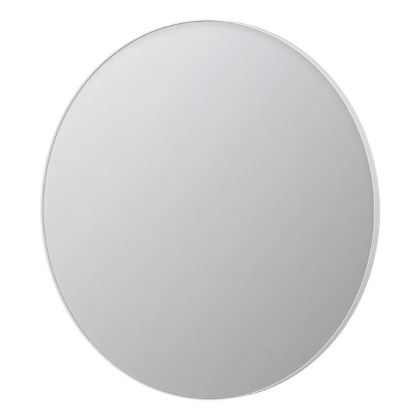 Sanibell Ink SP15 rundt spejl m/ramme Ø120 - Mat hvid Sanibell Ink SP15 rundt spejl m/ramme Ø120 - Mat hvid