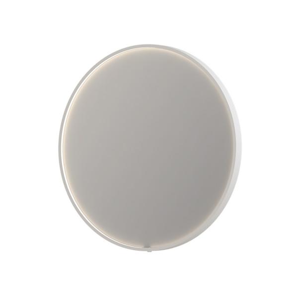 Sanibell Ink SP24 rundt spejl m/lys, varme og sensor &Oslash;80 - Mat hvid