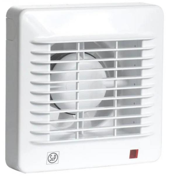Thermex EDM 100 TZ ventilator med kuglelejer og timer