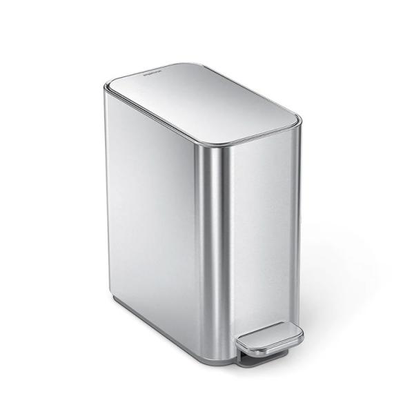 Simplehuman smal toiletspand 5L - Rustfrit stål