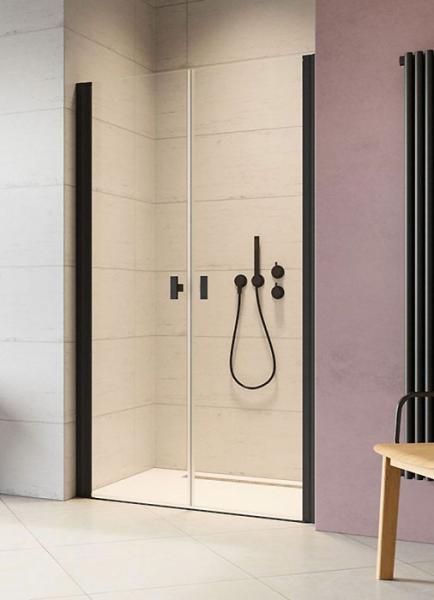 Str&oslash;mberg Noma 30 dobbelt svingd&oslash;r 1200mm - Mat sort