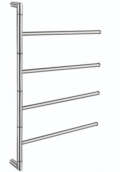 Smedbo Outline Lite 4-armet håndklædestang - Poleret rustfrit stål