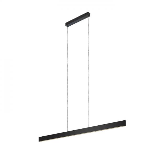 Cassøe Linea lineær pendellampe 150 cm - Mat sort