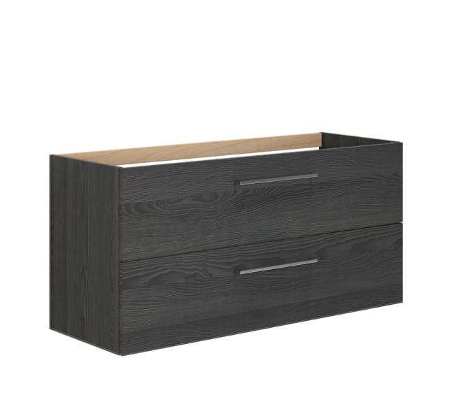 Dansani Mido+ 120 vaskeskab t/dobbelt håndvask - Pine grey