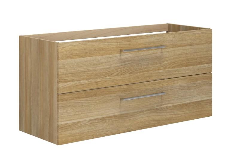 Dansani Mido+ 120 vaskeskab t/dobbelt h&aring;ndvask - Varm eg