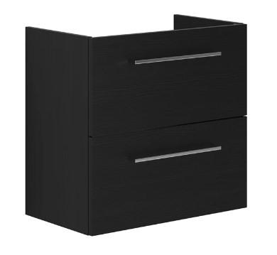 Dansani Mido+ underskab m/2 skuffer t/gulvafløb - 60 - Sort struktur Dansani Mido+ underskab m/2 skuffer t/gulvafløb - 60 - Sort struktur