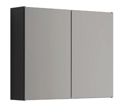 Dansani Mido+ Select 80 spejlskab - Sort struktur
