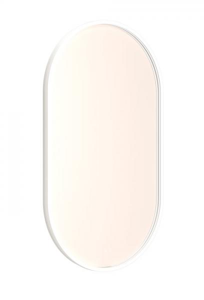 Dansani Moon spejl 105*60 m/lys og lysstyring - Hvid mat