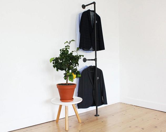 Simple Racks Long Island City væghængt tøjsystem - 55 x 210 CM Simple Racks Long Island City væghængt tøjsystem - 55 x 210 CM