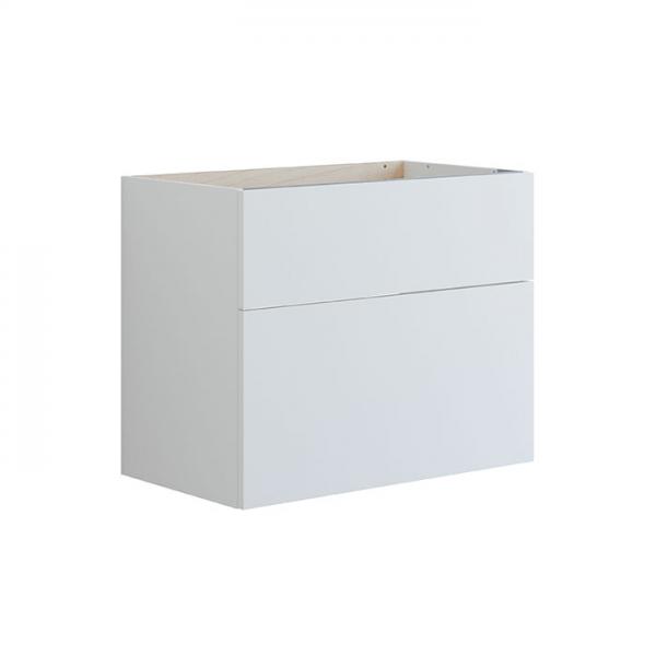 Dansani Luna Urban 80*64 underskab m/2 skuffer - Hvid mat