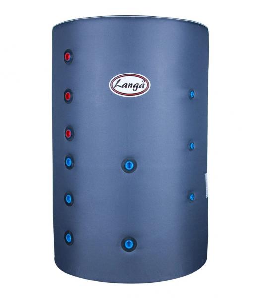 Langå isoleret akkumuleringstank med solspiral - 300 liter Langå isoleret akkumuleringstank med solspiral - 300 liter
