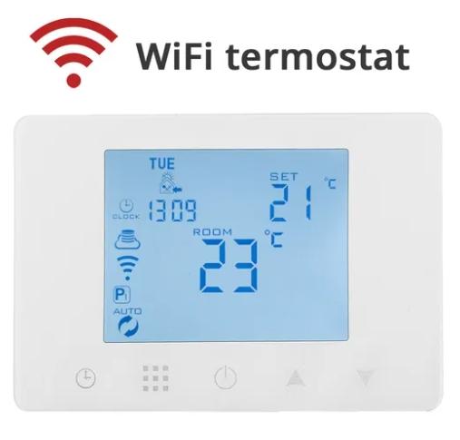 WiFi termostat - Til Langå pilleovne