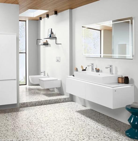 Villeroy & Boch Memento 2.0 Rimless v&aelig;gh&aelig;ngt toilet m/Ceramic+ - Hvid