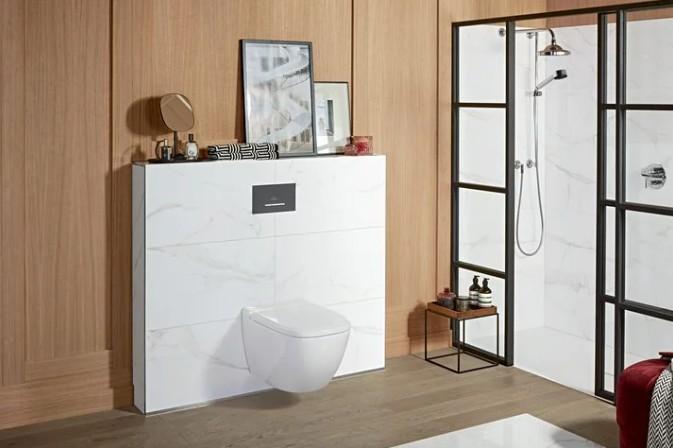 Villeroy & Boch Antheus Rimless hængeskål m/Ceramic+ - Hvid