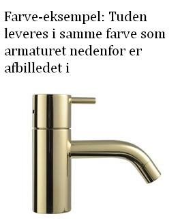 Vola fast tud - 160 mm - Messing natur
