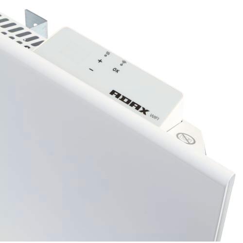 Adax Neo el-radiator m/termostat og Wifi 400W/400V - Hvid