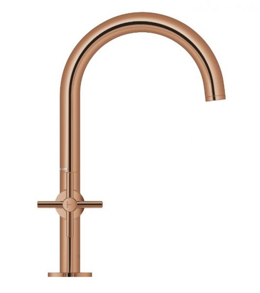 Grohe Atrio håndvaskarmatur 2-greb - Poleret Warm Sunset