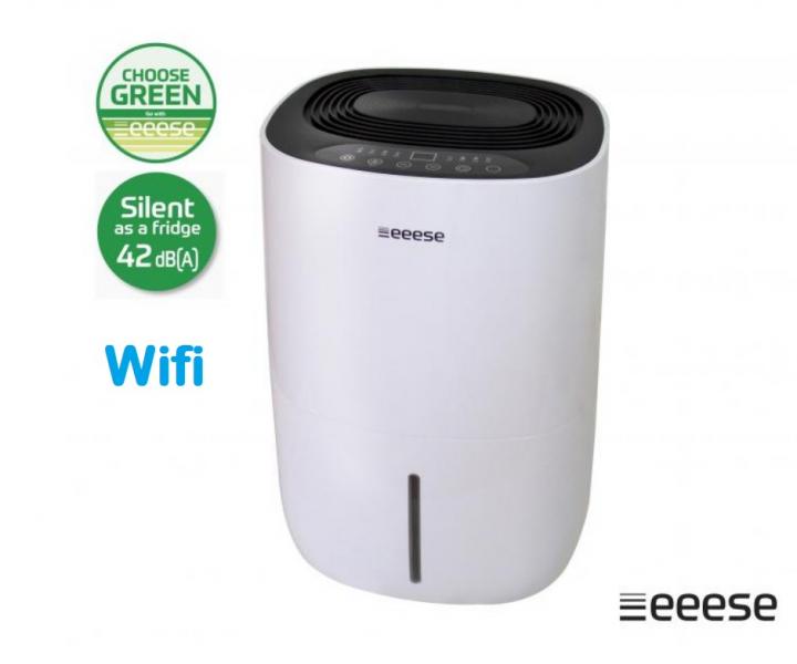 Eeese Adam affugter - Nu med WIFI - Hvid - 20 liter/100 kvm