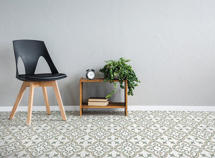 D-C Fix selvklæbende gulv - Motif green