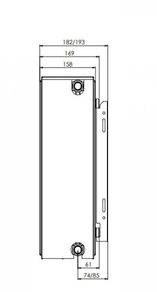 Unite Compact T33-500-1700 mm - 36,5 kvm Unite Compact T33-500-1700 mm - 36,5 kvm