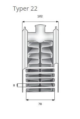 Purmo Compact C22-300-600MM - 6 kvm Purmo Compact C22-300-600MM - 6 kvm
