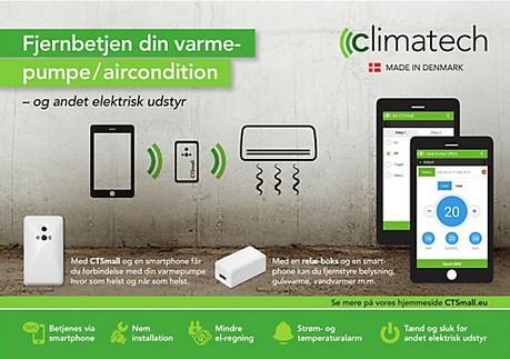 Climatech CT small Sms varmepumpestyring