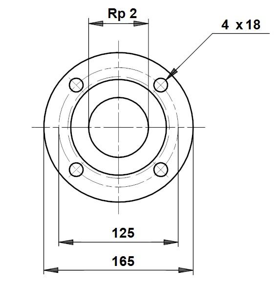 Grundfos 2" flange TN 10