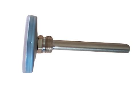 Rexotherm Termometer 1/2x 63mm 0-120gr.Dykrørslgd 100mm