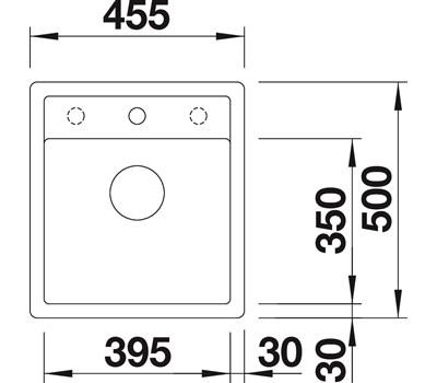 Blanco Dalago 45-F k&oslash;kkenvask - Sort