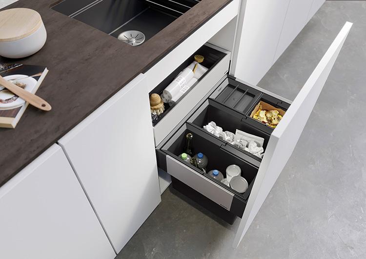 Blanco Select II 60/2 affaldssystem - Med Orga skuffe