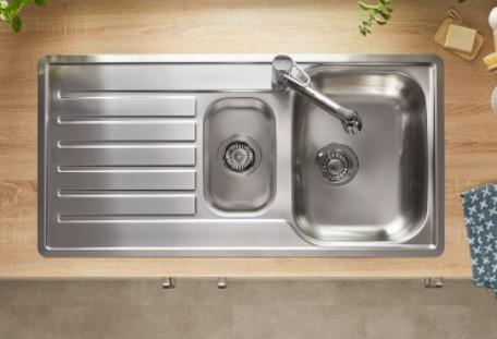 Blanco Lantos II 6S-IF UX køkkenvask - Rustfrit stål