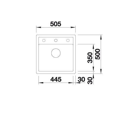 Blanco Dalago 5-F k&oslash;kkenvask - Soft white