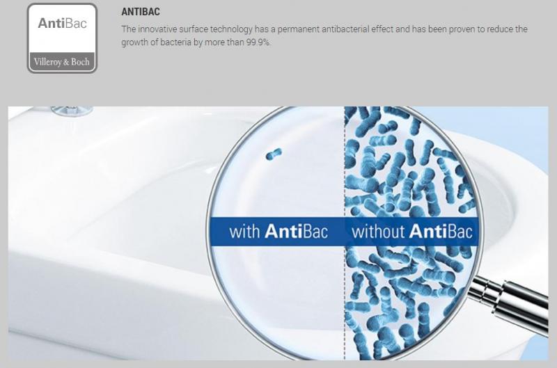 Villeroy & Boch O.Novo væghængt toilet m/DirectFlush og Antibac C+ Villeroy & Boch O.Novo væghængt toilet m/DirectFlush og Antibac C+