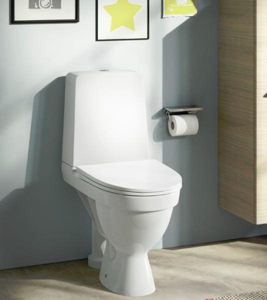 Laufen Kompas Rimless toilet m/åben S-lås - LCC
