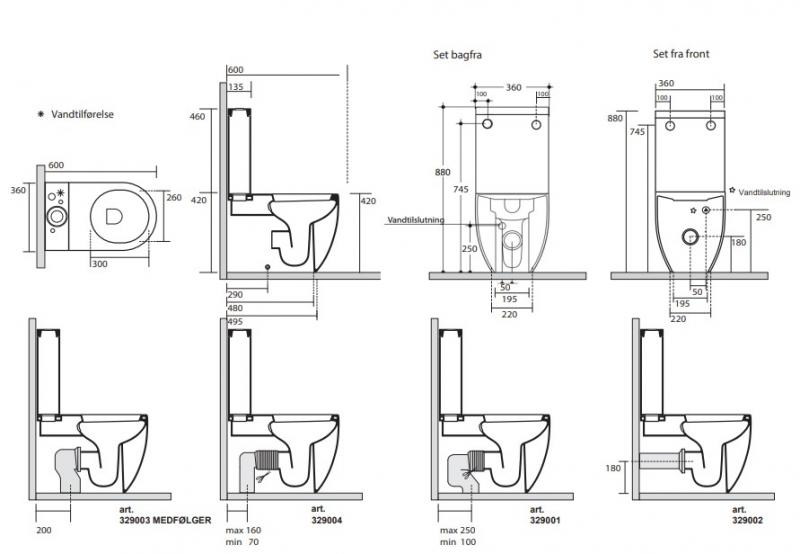 Lavabo Flo Back-to-Wall toilet