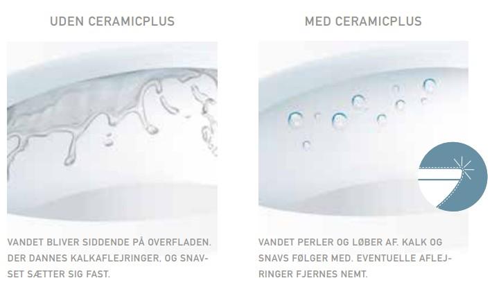 Gustavsberg Nautic 1500 toilet m/C+ og Hygienic Flush - Til limning