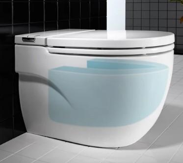 Roca Meridian In-Tank gulvstående toilet m/indbygget cisterne