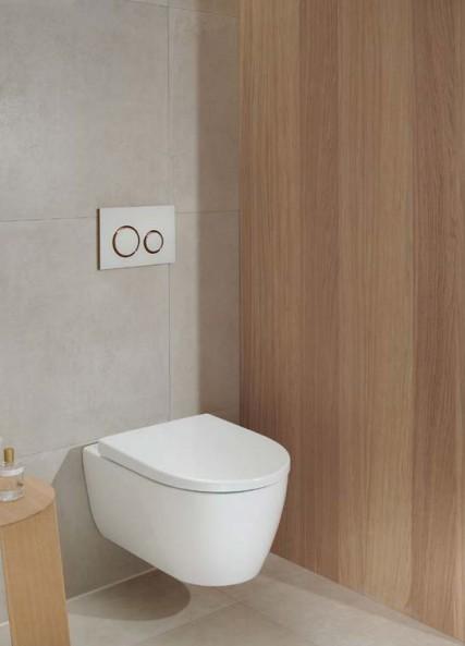 Geberit Icon væghængt toilet m/RIMfree og KeraTect